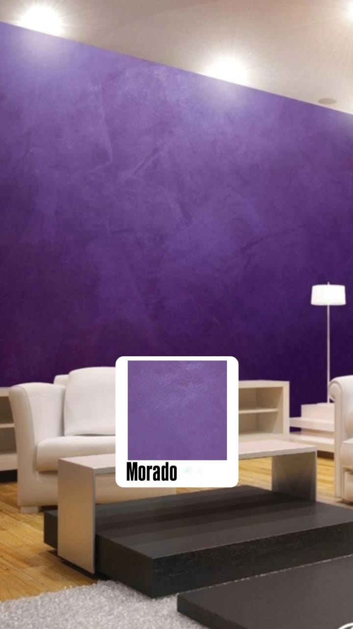 Microcemento Morado