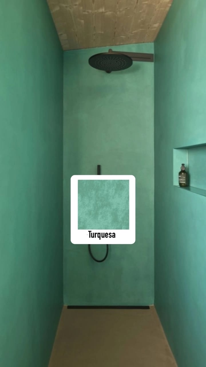 Microcemento Turquesa